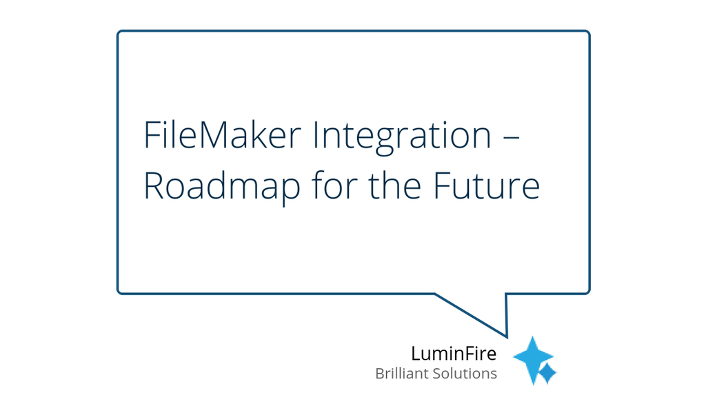 LuminFire's tweet photo. "Learn about brilliant FileMaker integration solutions like fmIgnite, fmFlare, BrilliantSync and BrilliantGateway that can take your business to new heights." https://t.co/rMxV53OtQ2 #Claris #FileMaker #DevCon #FileMakerIntegration #Integration https://t.co/4LYVMlNXjX