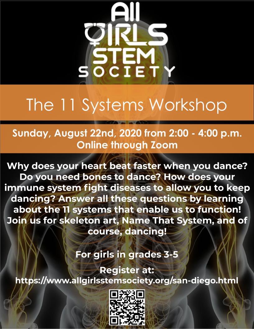 As the school year begins so do we! Join us for our August 11 Systems workshop. Learn all about the human body and partake in some dancing, to help the learning process of course. Click the link in our bio to learn more and register. We can’t wait to see you all soon !