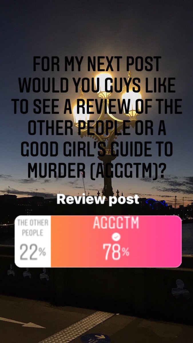 thrillertopost's tweet photo. Keep your eyes peeled for my review on Holly Jackson’s ‘A Good Girl’s Guide to Murder’ @HoJay92 👀🔪

#agoodgirlsguidetomurder #agggtm #ya #yathriller #books #reading #bookcommunity https://t.co/a9TK8u6eRU