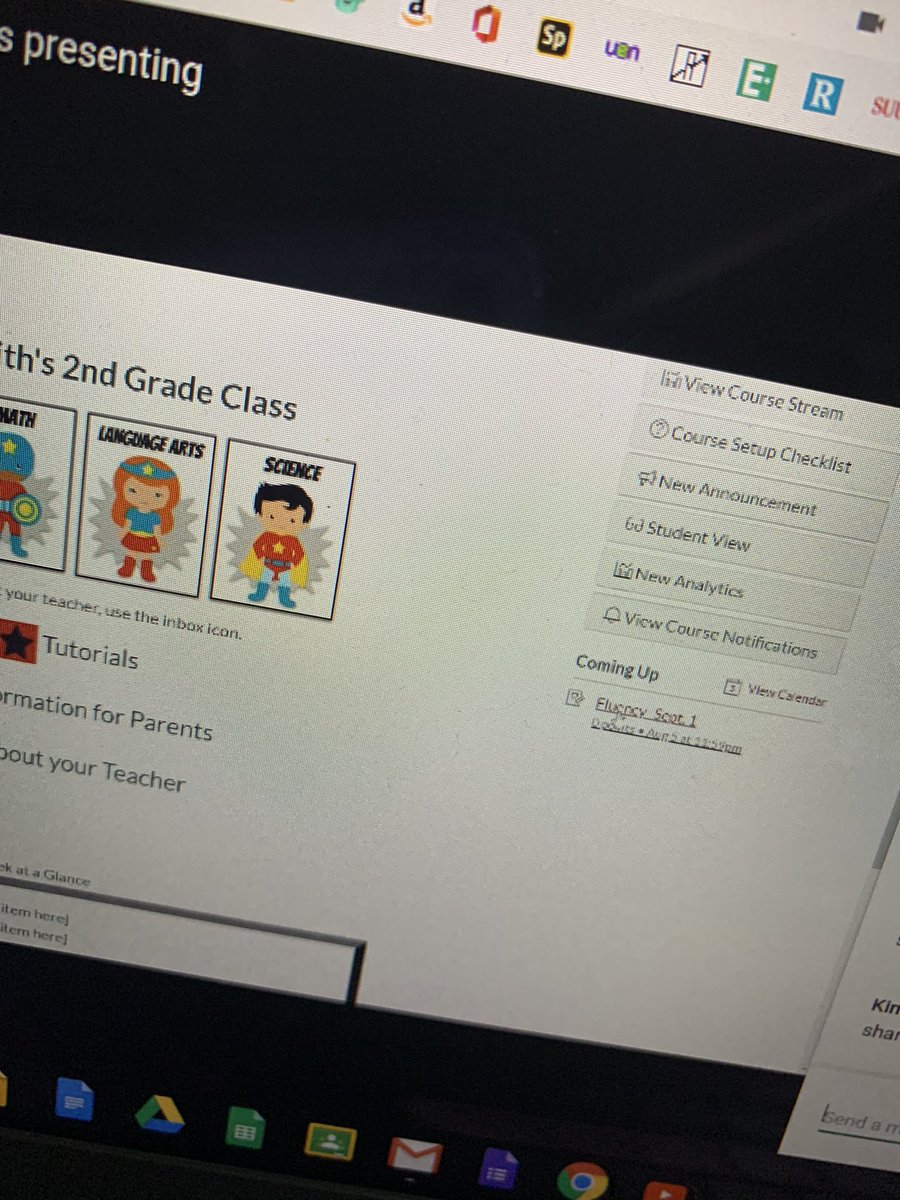 juleswoz712's tweet photo. Can’t wait to organize my Canvas classes to help teach my students how to be organized with their learning no matter where they are. #wsdlearn https://t.co/tiGrhLnDn2