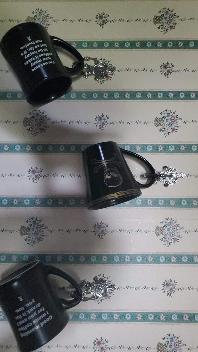 wrongsideoftrax's tweet image. Im like a goth/metal Gaston.
"I use skulls in all of my decorating!"