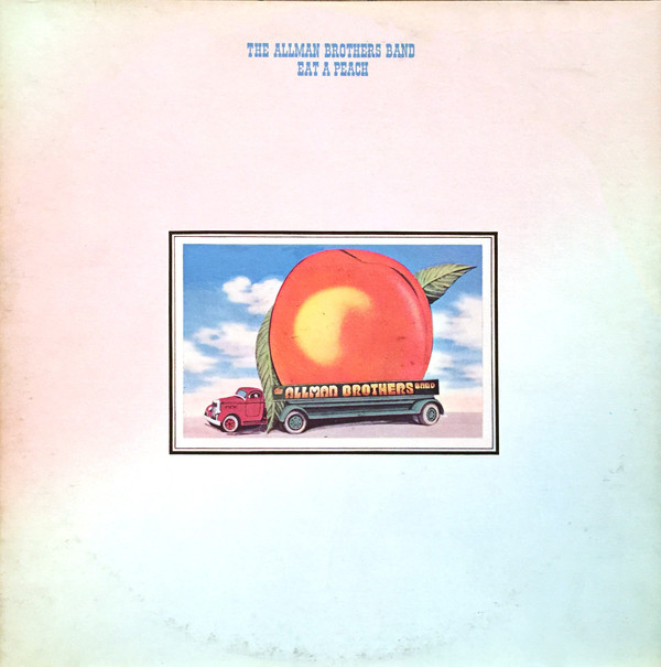 The Art of Album Covers .An old postcard found in a drugstore in Athens, Georgia..Used by The Allman Brothers Band on Eat a Peach, released 1972