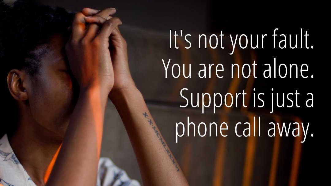 Have you experienced sexual assault?You are not alone. We are here to help.Speak with an advocate 24/7: 703-237-0881 http://www.DoorwaysVA.org/get-help 