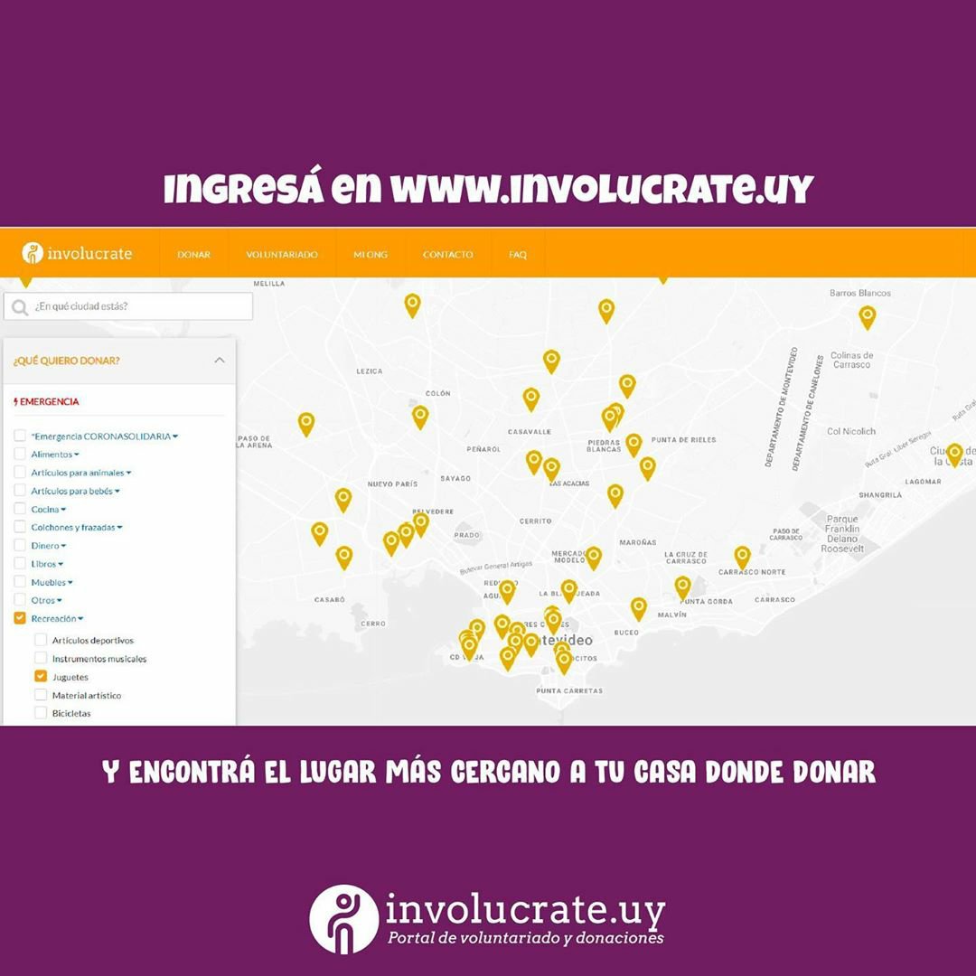 Se viene el día de las niñas/os👧👦

Por eso, si tenés juguetes, ropa, y/o alimentos que puedas donar, entra a:

involucrate.uy  » busca en el mapa el lugar que te quede más cercano a tu casa, para colaborar, y hacer que ese sea un gran día para los peques!😊