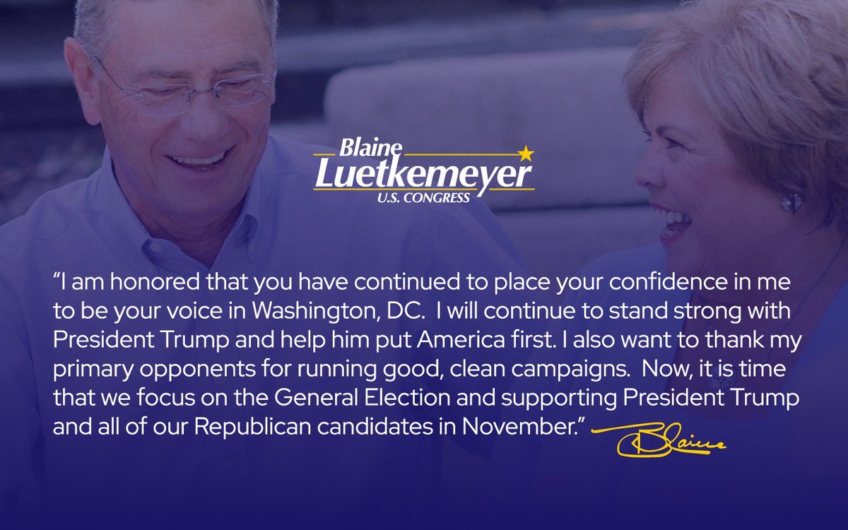 Blaine Luetkemeyer (@luetkemeyerb) on Twitter photo 