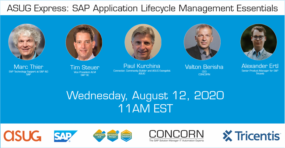 valtonberisha's tweet photo. Register here:
Learn also about SNOW Adapter. Out of the box integration between SAP Solution Manager (ChaRM, AppOps, ITSM, Reporting)  and ServiceNOW

https://t.co/e6u7aa09WQ https://t.co/Hx6f7c0ac3