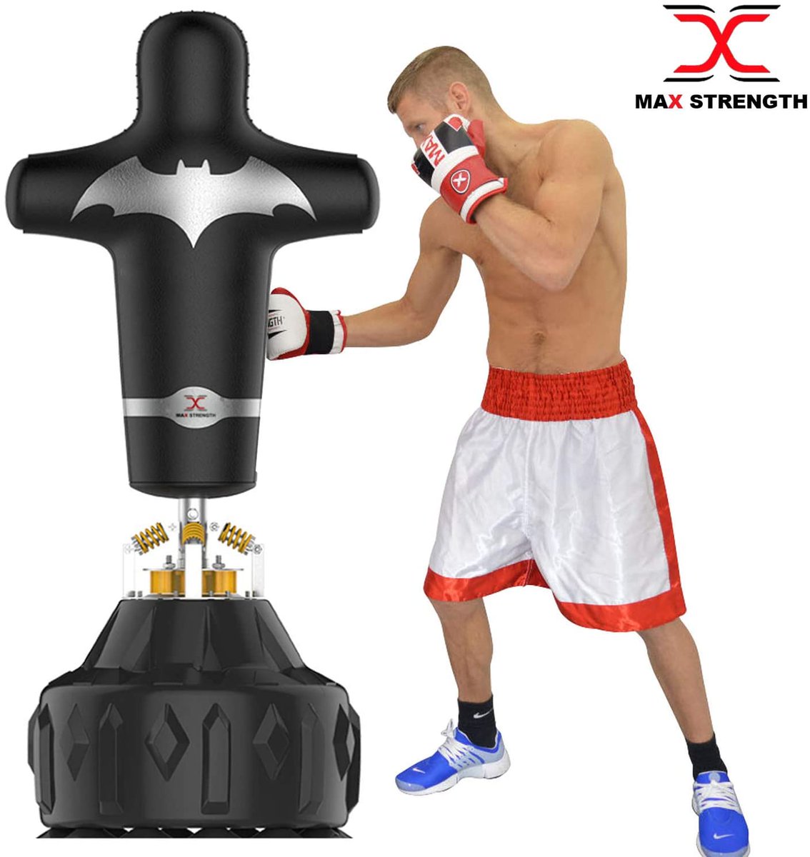 MaxstrengthUK's tweet photo. "MAXSTRENGTH Human Punch Bag with Strong Base
Human vs Human
Now you can fight with Human without hurting him
#FreeStyle #Punching #KickBoxing #Training #boxingworkout #Maxstrength"
https://t.co/1EQEceQaAP https://t.co/tAht9sV6Mq