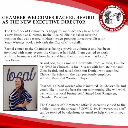 Madera County on Twitter "The Chowchilla Chamber of Commerce