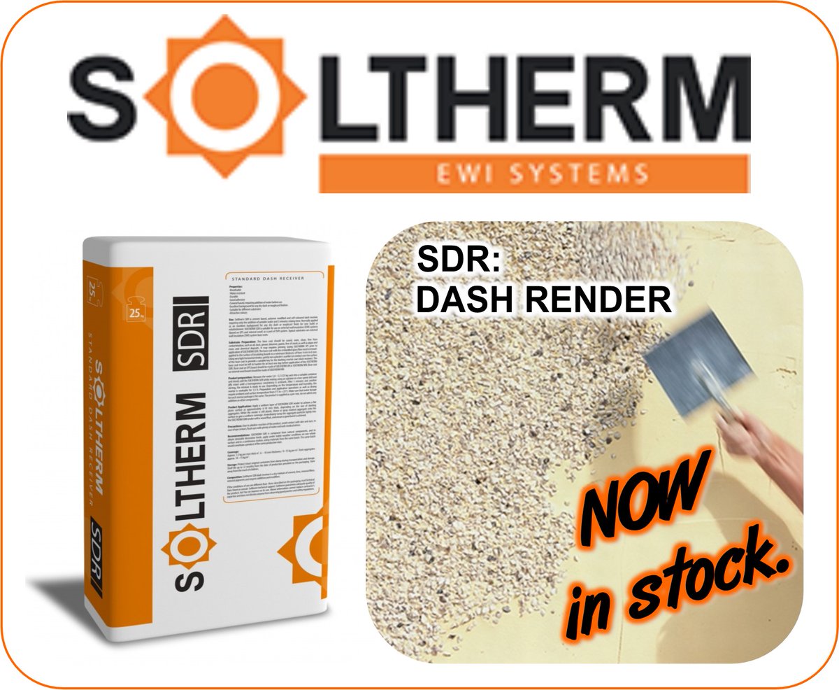 SCOTCAST's tweet photo. New Soltherm - In Stock . Open from 7.00am Monday - Sat
#Soltherm #ewisystems #renders #pebbledash #dash https://t.co/lQI7x77pfN