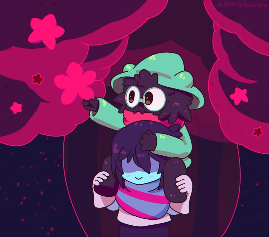 「Dark Candy DELTARUNE 」aamakuruu new bio 🔴のイラスト