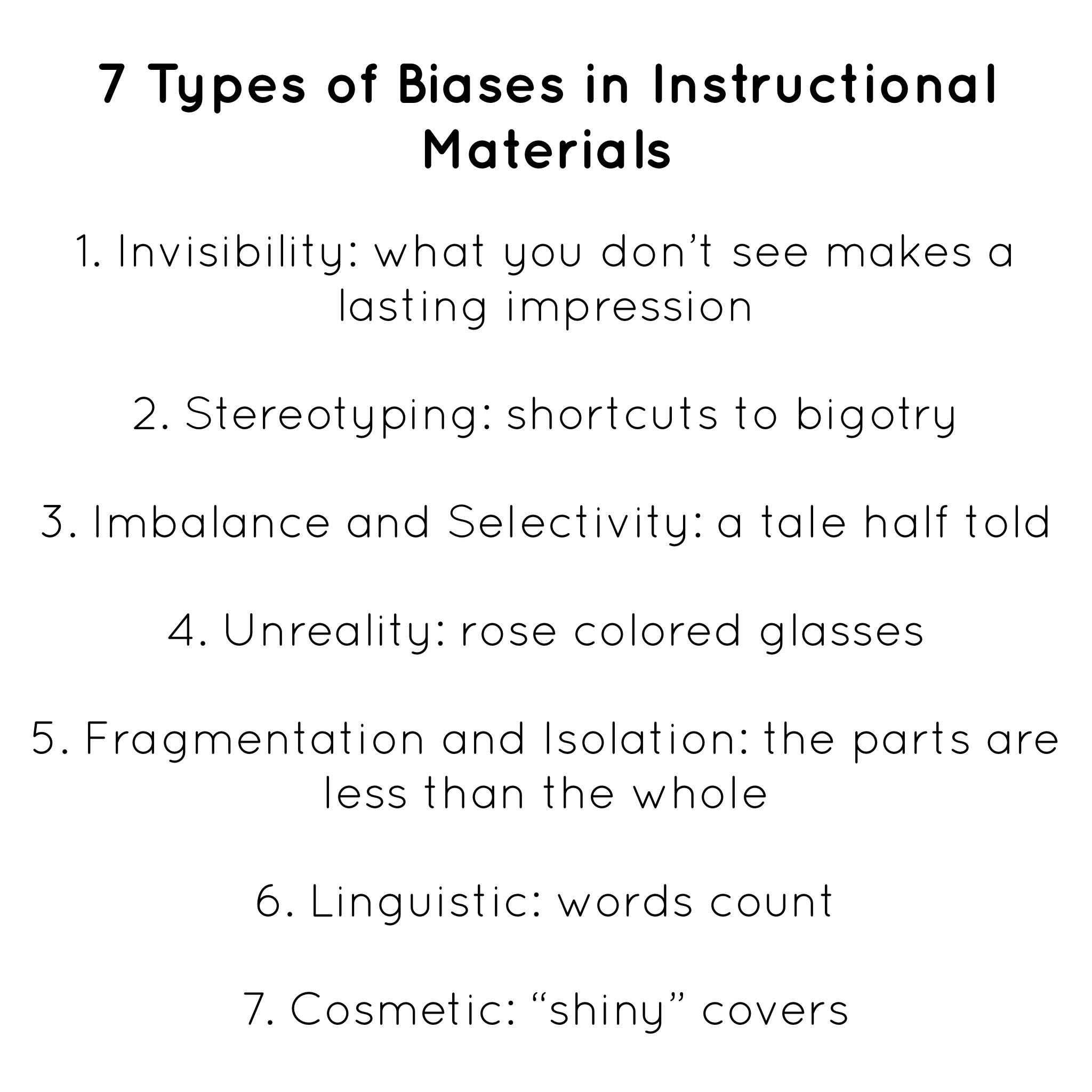 7 Types of Bias - Examples & How to Navigate