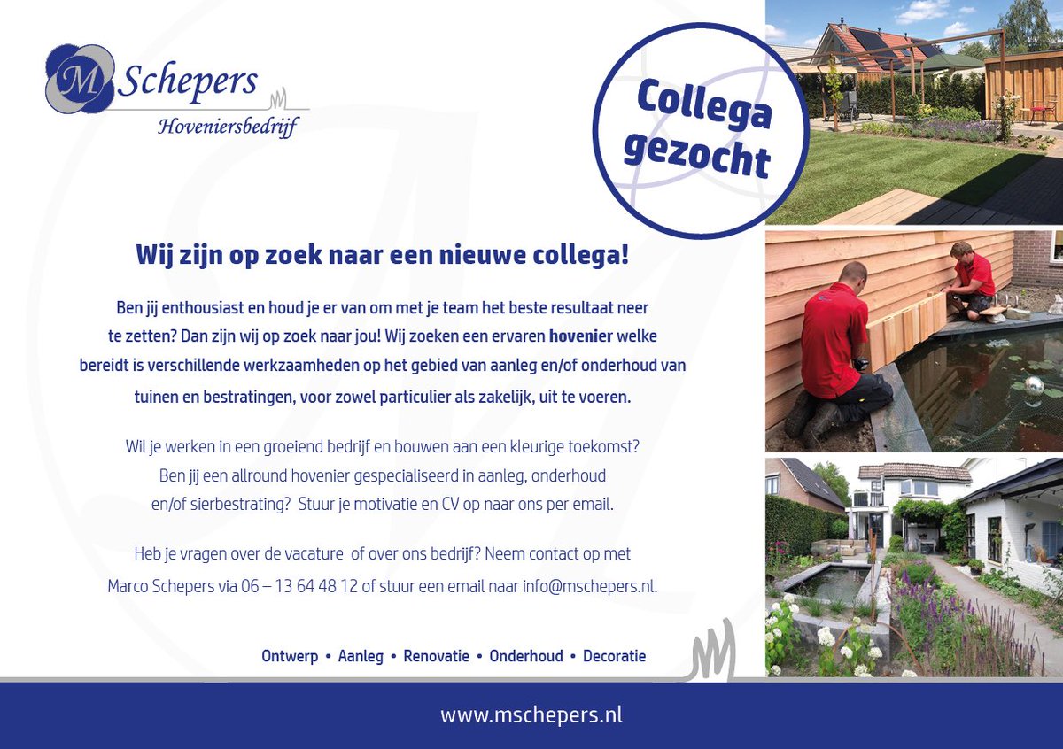 M.Schepers (@hovenierslochem) on Twitter photo 