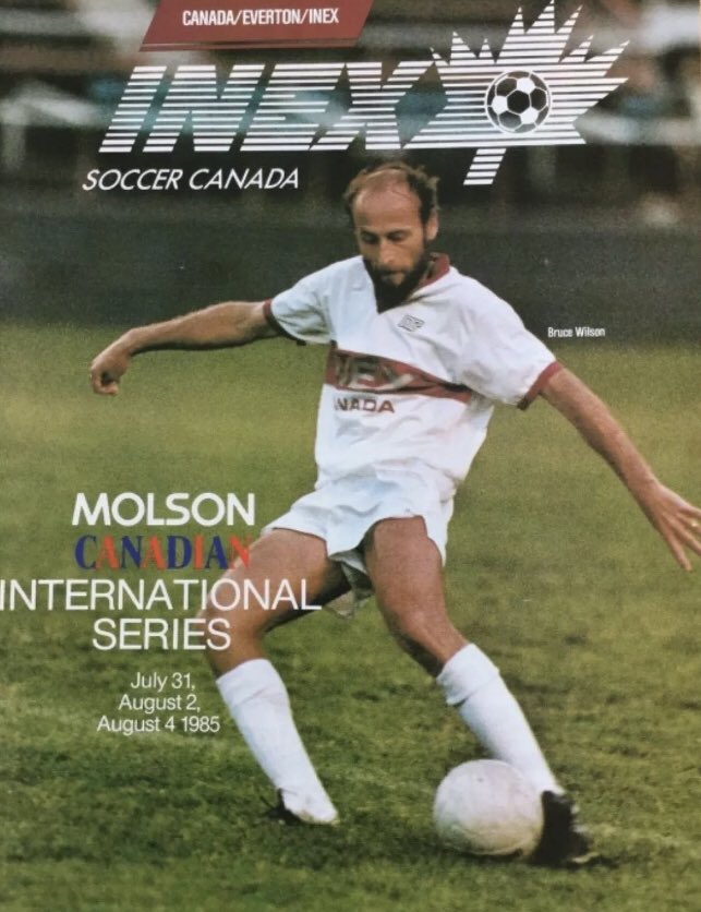 #46 INEX Canada XI 1-1 EFC - Jul 31, 1985. Howard Kendall took the reigning English Champions for a pre-season tour in Canada. In the first of 2 games, the Blues drew 1-1 with INEX Canada XI (a special select side), with a now fit-again Adrian Heath scoring for EFC.