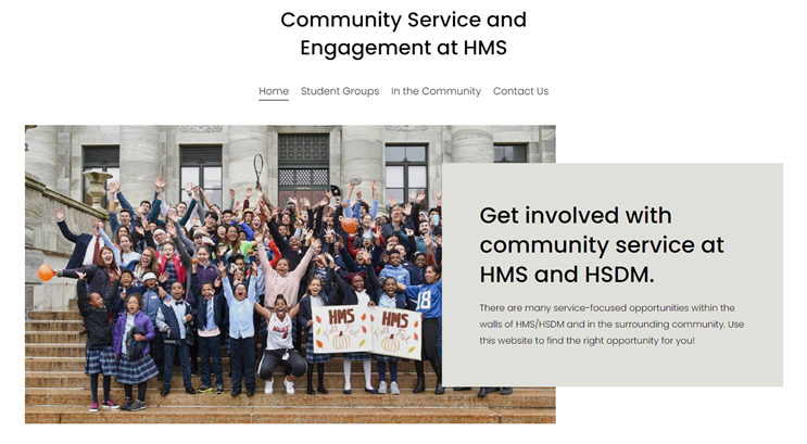 poojac99's tweet photo. Few institutions value service as highly as scholarship. We started the Community Engagement Steering Committee to ensure @HarvardMed does.

Our first project: a website to consolidate service opportunities within HMS/HSDM and the surrounding community ⬇️

https://t.co/0zmLVo9vtj https://t.co/2CuuMU513w