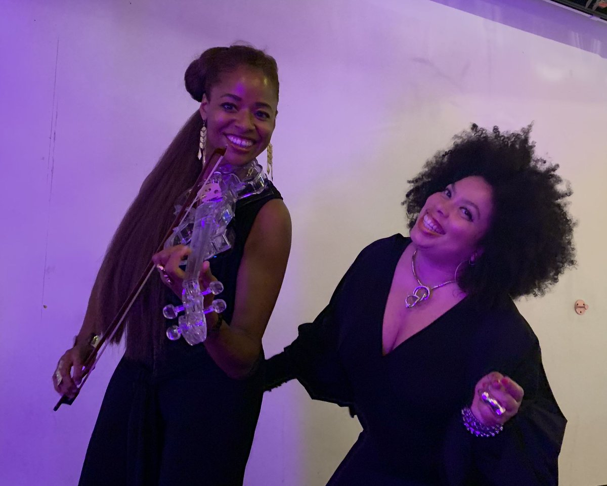 chi_sinfonietta's tweet photo. FRI 8/7 2PM CST, tune in to https://t.co/coHbPa9sji @macfound Instagram Takeover Series ft Residents Orchestrate Project Manager @sadiewoods + Grammy Award winning Violinist and orchestra member @edithViolin. #redefineclassical #ChiSinfonietta #ROPchi #edithyokley #sadiewoods https://t.co/3XeVeEjVZJ