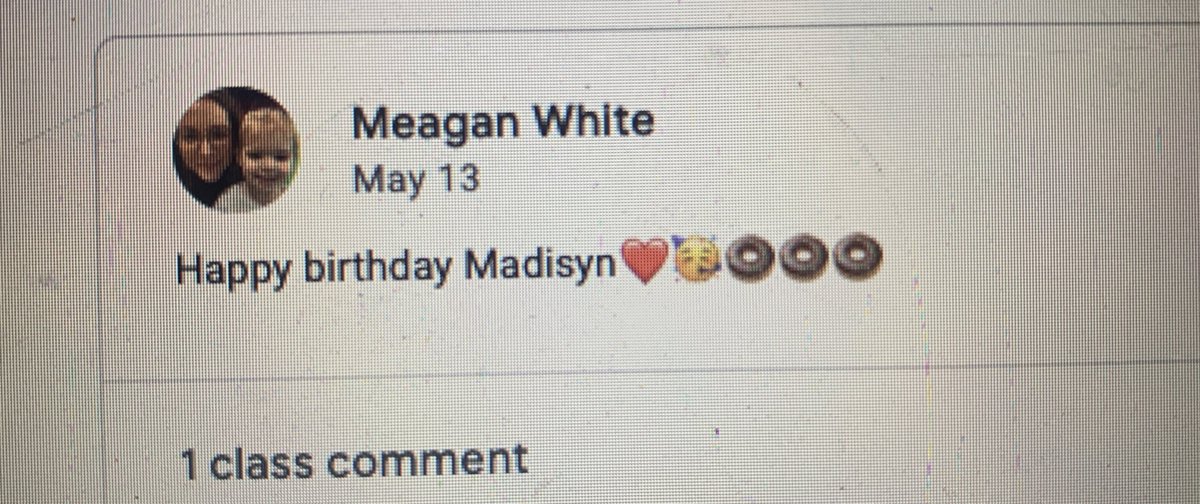 MWhiteMath's tweet photo. Day 153 of #whs175 - Day 38 away from school: Birthdays via google classroom aren’t quite the same... https://t.co/TQgYQl8fSg