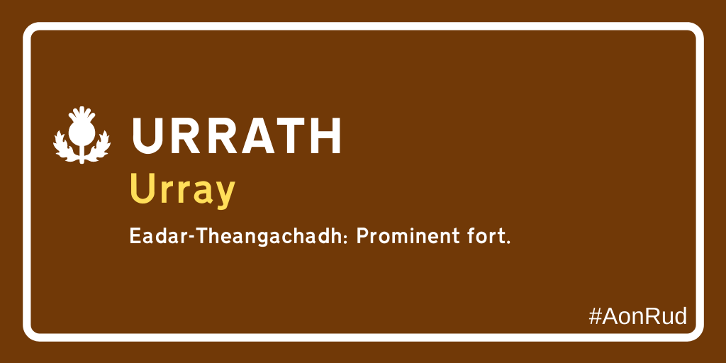 FoodDiaryDaily's tweet photo. Tha mi ag ionnsachadh mu na ainmean-àite faisg orm.
#AinmeanÀite #Gàidhlig #ScottishGaelic #Gaelic #AonRud
#Urrath #Urray https://t.co/Pioa82WMzt