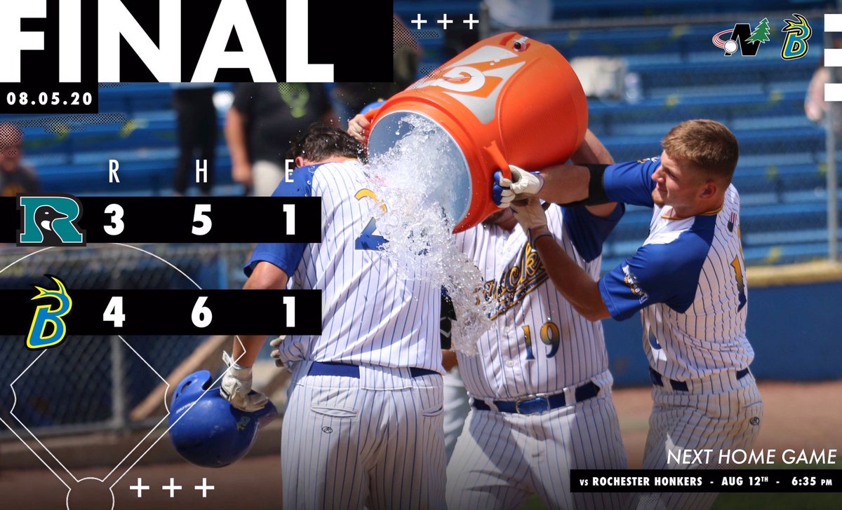 waterloobucks's tweet photo. WALK-OFFS ONLY!!! Peyton Williams hits his 9th bomb of the season and the Bucks win 4-3! 😎🔥💪🏼👀 https://t.co/u9Bv0q2XRl
