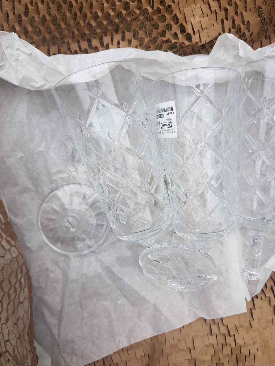 MoniqueMDuarte's tweet photo. @IKEAUKSupport hi there, I had a delivery today and some items arrived broken (plates, champagne glasses, mugs). The packaging was disgraceful! How do I go about getting replacements? https://t.co/CDB5BwS9kh