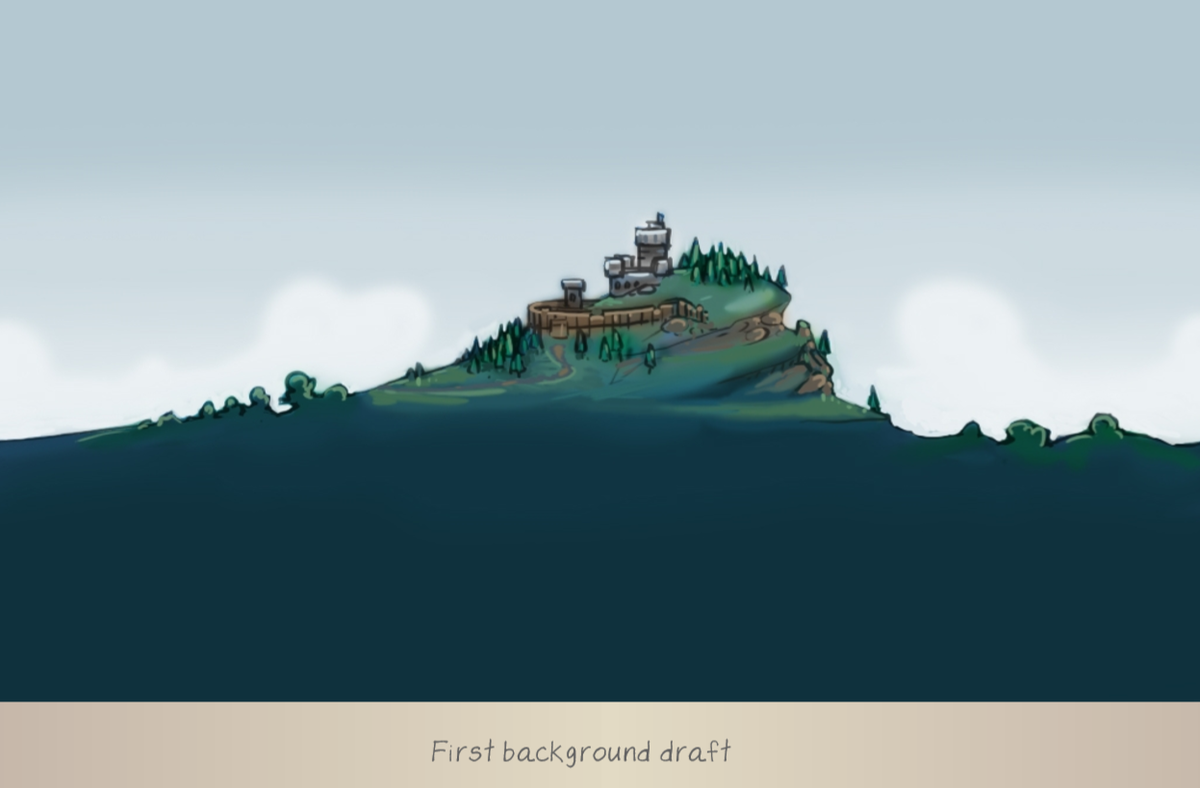 Geti's sketch of backgrounds for the KAG #Kingdom ❤ 
store.steampowered.com/app/219830/Kin…
#KAGbackthursday #KAG #indiegame #indiegames #steam