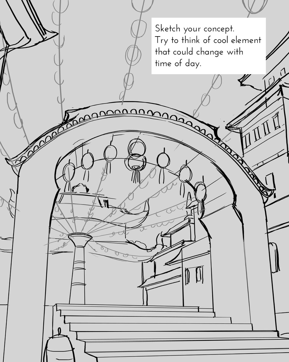 DevinElleKurtz's tweet image. Extremely basic tutorial for how I create these dual images. 
It's all about creating a very neutral base for yourself that has occlusion shadows and basic textures but no real light or shadow elements. I'm going to thread a couple other examples of my neutral bases.