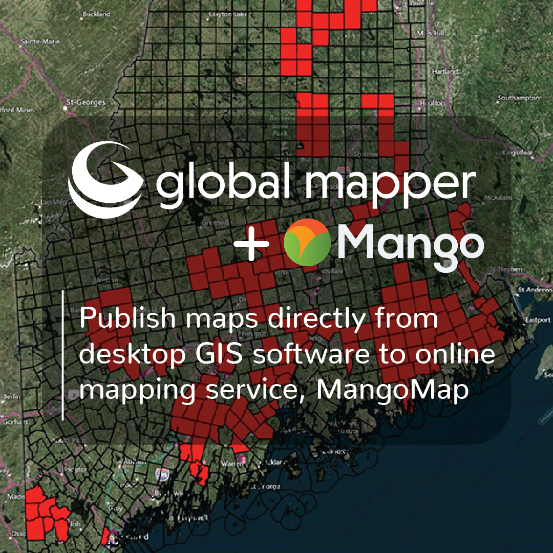 global_mapper's tweet photo. Global Mapper® v21.1 users have the option to publish maps directly from the desktop #GIS software to the online web #mapping service, #MangoMap. Learn how in this blog!
https://t.co/eC1tCffpS1
#BlueMarbleGeo #GlobalMapper #mangomaps https://t.co/D0oRFSCAhn