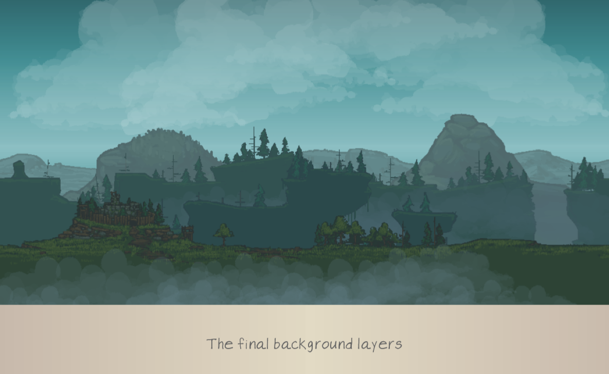First in-game draft of backgrounds 🌳💚🌳
store.steampowered.com/app/219830/Kin…
#KAGbackthursday #KAG #indiegame #indiegames #steam