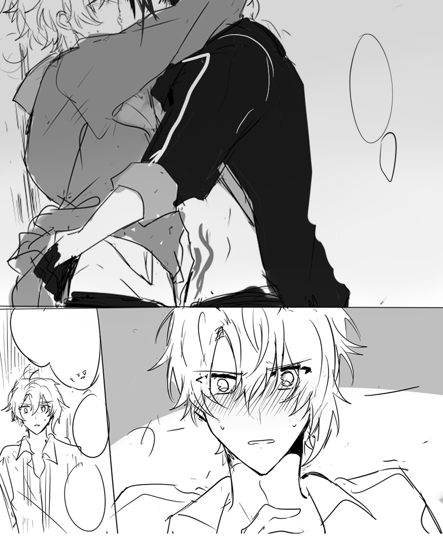 kinda went too far and recycled the idea lol
none of them are rated tho just.. misunderstanding and aegis's imagination lol 