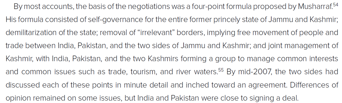 The chances of talks are limited but if there is ever a return to talks he argues (like  @praveenswamirecently) the format and content of the conversation maybe the same as the backchannel negotiations between Satinder Lamba and Tariq Aziz from 2004 to 2007.