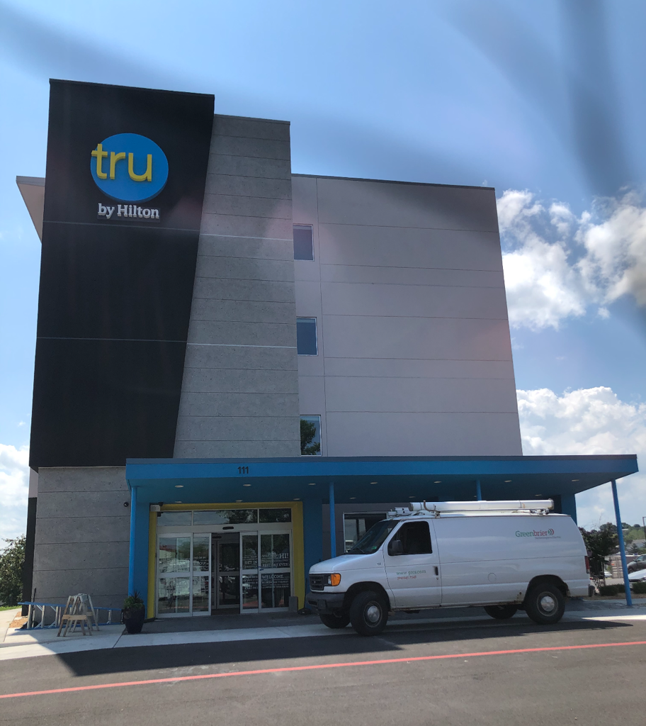 GreenbrierTech's tweet image. After nearly 12 months we are nearing completion of our Tru by Hilton Hotel Electrical project. #WeKnowElectric @hilton #commercialelectric #hotelproject
