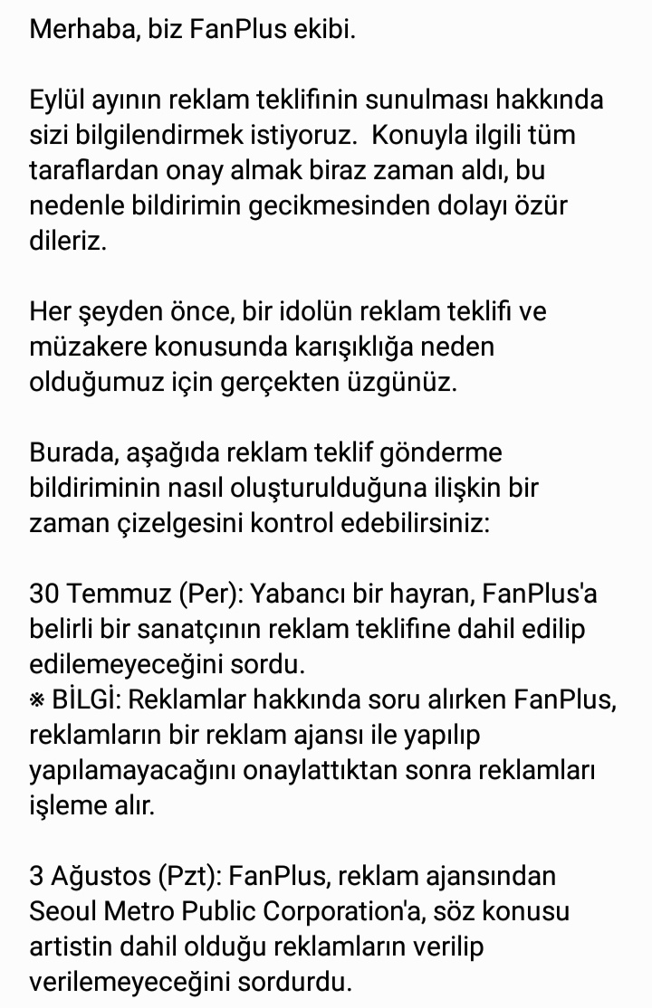 131_TURKEY's tweet photo. [ÇEVİRİ] FanPlus tarafından yapılan açıklama demeye bin şahit isteyen açıklama.

#FanplusApologizetoBI
#FanPlusApologizetoHanbin https://t.co/1PDsT5dNXO