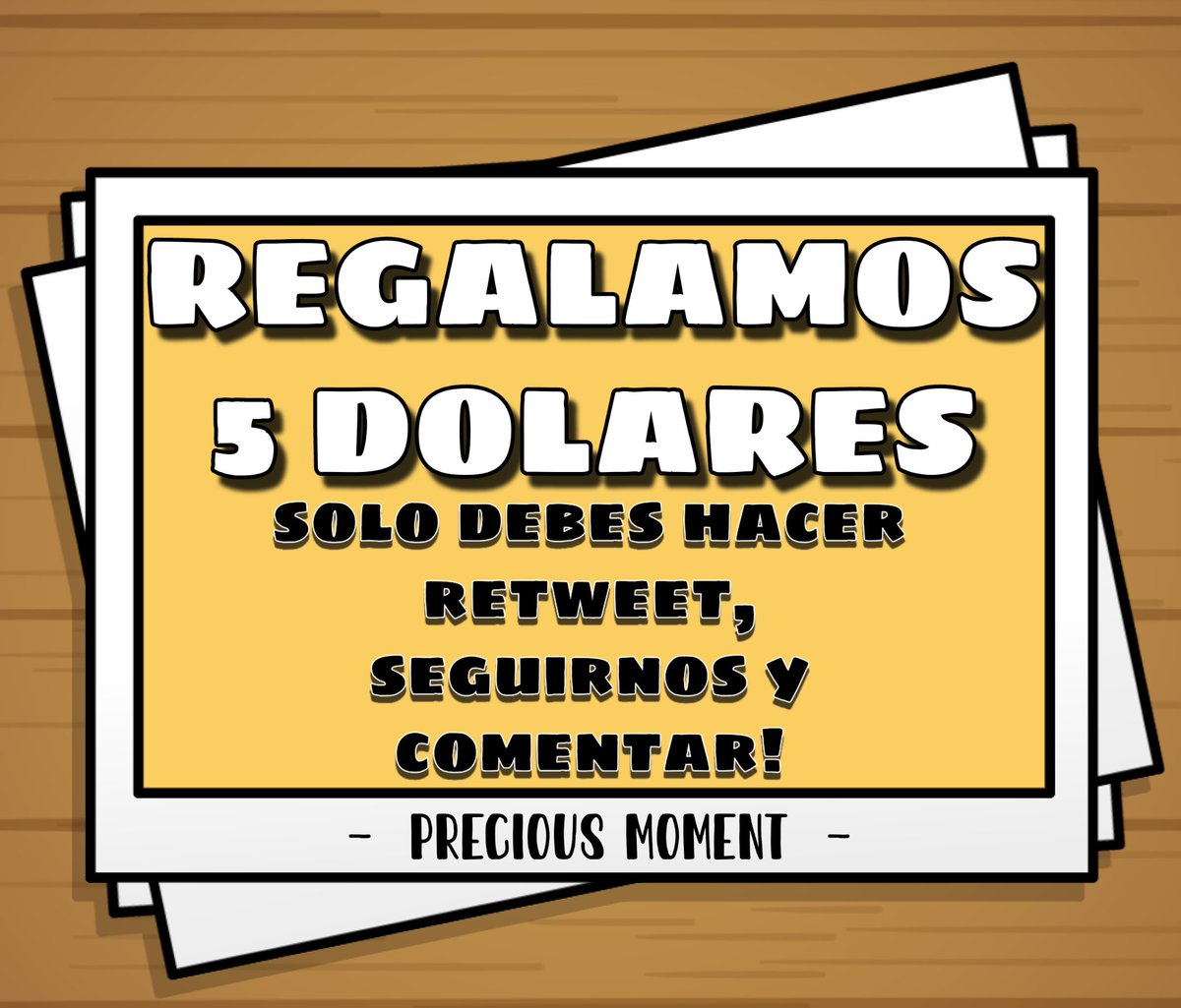 FitoDiaz12's tweet photo. Sorteamos 5 dólares no dejes de participar! https://t.co/px0MjE70cU