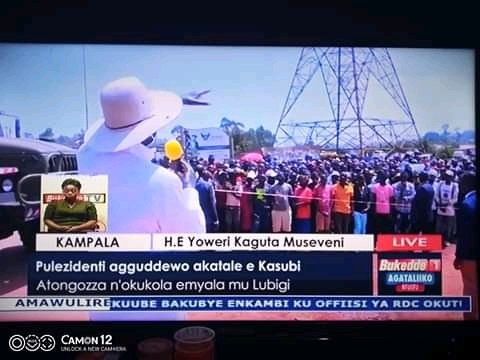 Ayoreka1's tweet photo. @Ayoreka1 thank you our president.@KagutaMuseveni for mentaining social distance.@DuncanAbigaba @mkainerugaba @JaneRuth_Aceng @JanetMuseveni https://t.co/waIcrqT2SC