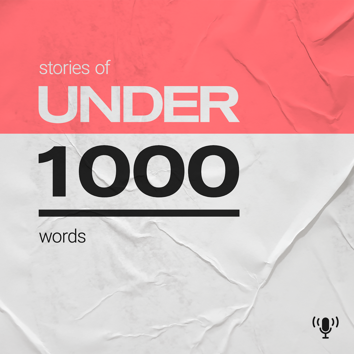 Looking for a bitesized podcasts that keeps it under 1000 words? <a href="/under1000pod/">Under 1000</a> is a twice weekly flash fiction anthology podcast, with super short stories across a range of genres to delight  #podcastdelivery
under1000pod.com