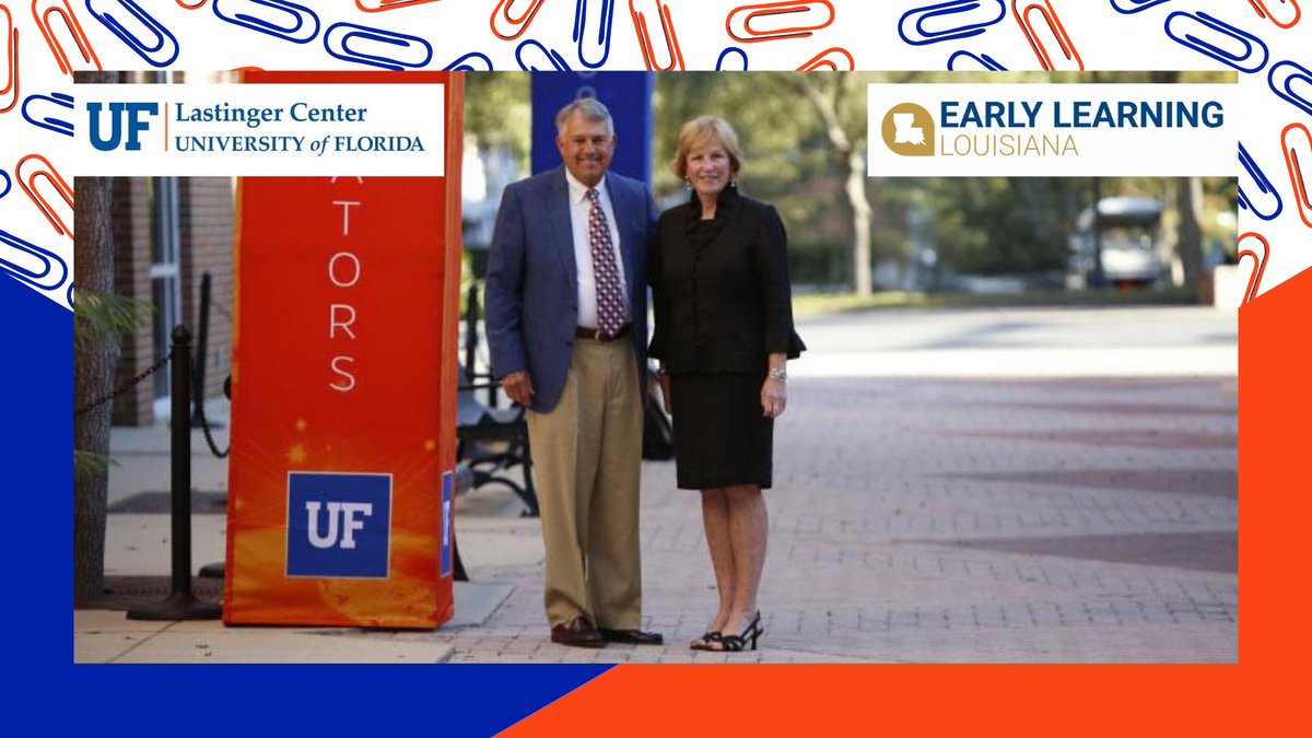 NOLAGatorClub's tweet photo. #DidYouKnow The UF Lastinger Center, founded by UF alumni Allen and Delores Lastinger, is a partner of the Louisiana Department of Education! 📚🐊 #UFAARegion8 #GoGators #GatorNation @ufalumni @UF https://t.co/HCmgND5lh1
