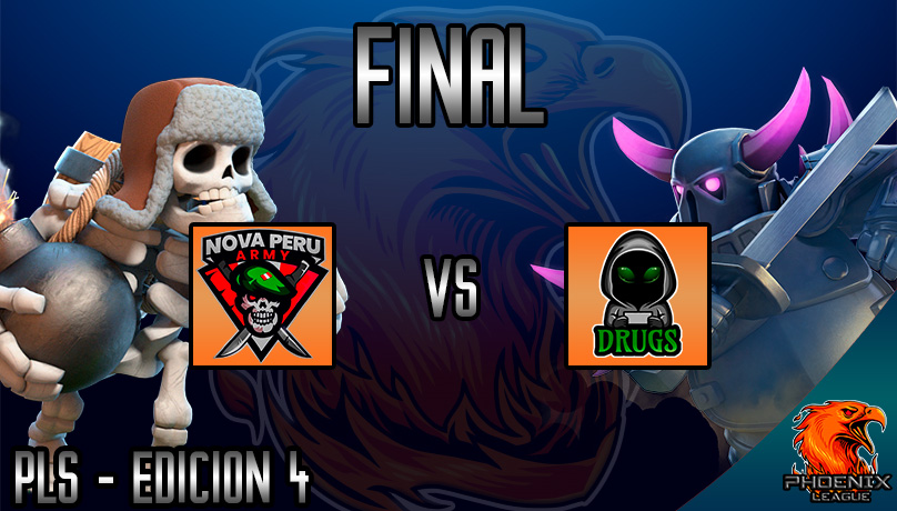 #CR | ¡FINAL! - PLS Edición 4🏆

@NovaPerArmy1 🆚 @CRDrugS 

📅Jueves 6/8

🕑9 pm 🇲🇽🇵🇪 / 11 pm 🇦🇷

¡Esta final será transmitida por <a href="/Angeelovich/">Angeel</a> en su canal de twitch! 🖥️twitch.tv/angeelovich11