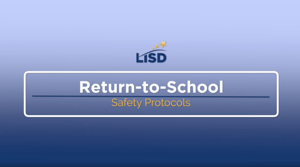 LewisvilleISD's tweet photo. Please click to watch a brief overview of our Return-to-School Safety Protocols and Level Orange. Families will receive more details from us in the coming weeks about what their students can expect to see and experience as they return to our campuses: https://t.co/lXM81ri84K. https://t.co/1P8nr3Haj1