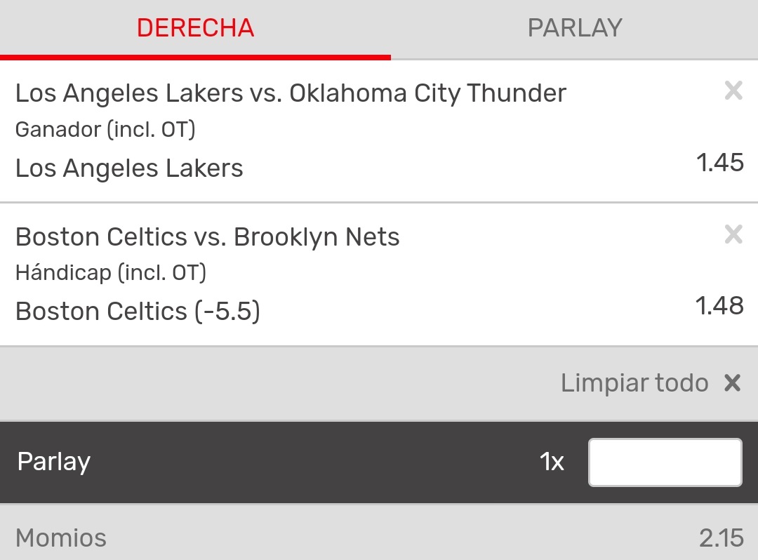SecretTipsterMX's tweet photo. Dejamos la MLB por un dia y hoy se juega a la NBA con este parlay doble.

Bank apostado: 12% 💰 https://t.co/GlACW9zl8v