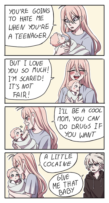 This is from like january but I colored it recently 