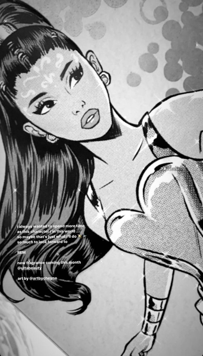 adoregrande's tweet photo. rem, break free and marvel vibes. 🌫🔫☁️💭🛏🌫🪐🛸💤 i’m here for it @ArianaGrande https://t.co/geW1JGjpnr