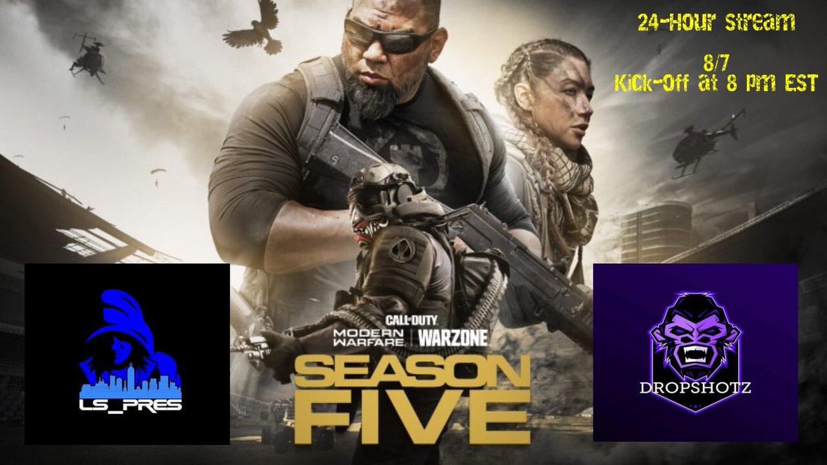 ESportsLongShot's tweet photo. We have a special stream Friday. Two of our streamers will be doing a 24 hour stream starting at 8pm EST. Visit our Facebook page for all the info. https://t.co/5xZ80ihKlu