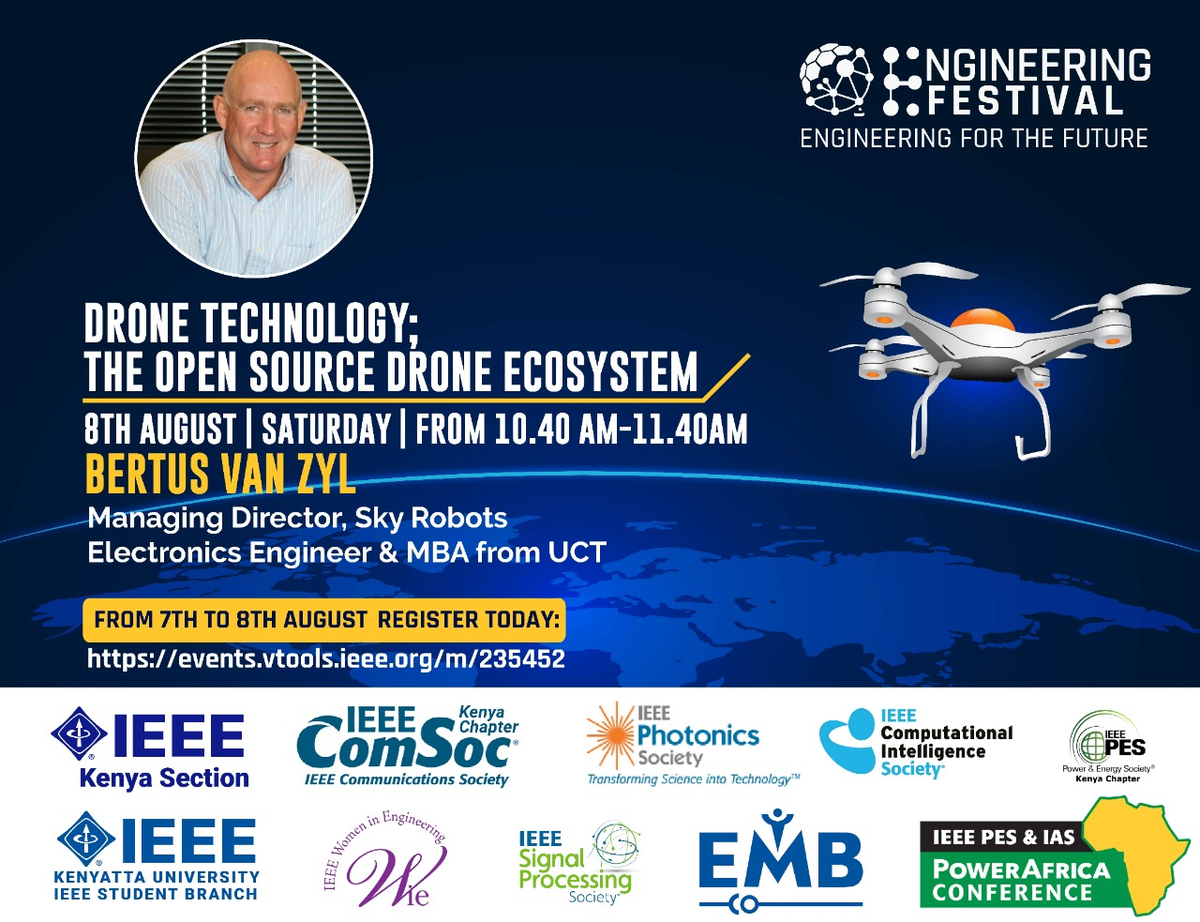 KuPhotonics's tweet photo. What is the future of Drones? A deep dive into the open-source drone ecosystem: https://t.co/DU8EtmMguO 
#EngineeringFestival @IEEEorg @ieeewie_ku @esa_uon @IEEEKenyaComSoc
@IEEE_Kenya @IEEEPES_Kenya @lalan_KE
@BoitMichelle @KuPhotonics @FMakatia @Ahmed87790113 @ngigi_derrick https://t.co/j54u1HCd0M
