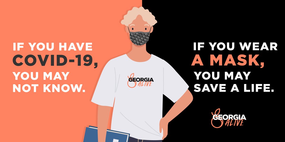 GeorgiaALIVE | Wear A Mask tweet media