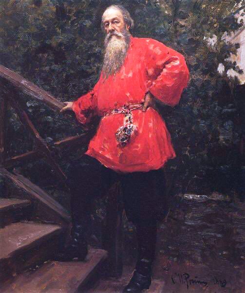 1889 saw him back in Paris & then London, Zürich & Munich. Three portraits & his St Nicholas (1889)