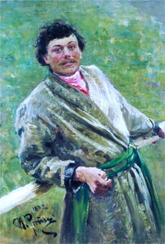 He held a one-man exhibition in the History Museum in Moscow (1892). Repin travelled again in W Europe. Two portraits (1892), Tolstoy (1891) & Portrait of an Actress (1891)