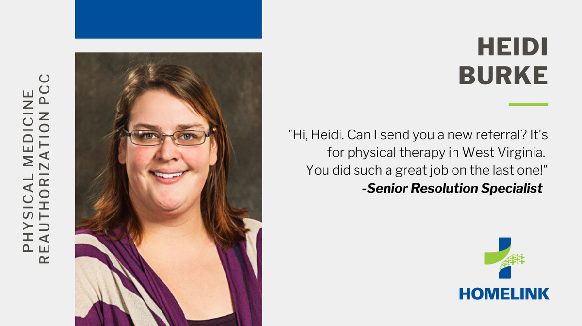 VGMHomelink's tweet photo. "Whatever their circumstances are, however they ended up in physical therapy, I can make that process easier on them, the clinics, and on the payers as well."

#workerscompensation #customerservice #ExperienceTheDifference https://t.co/q4RsGSBW1f