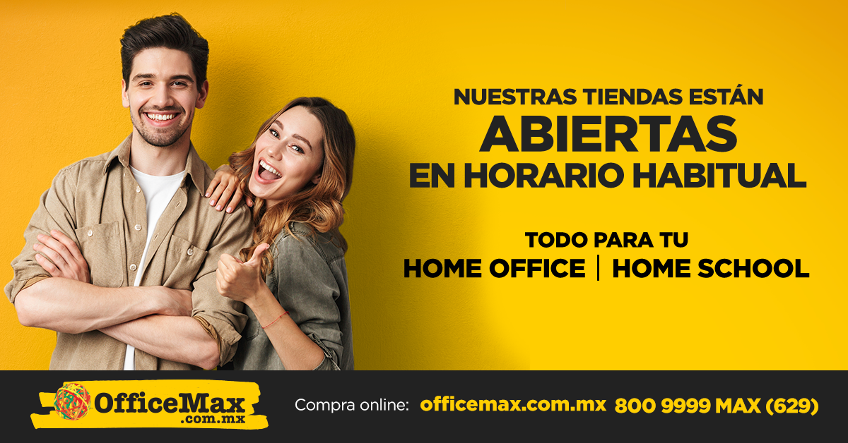 ¡Estamos listos para recibirte y seguirte apoyando a marcar la diferencia en tu #HomeSchool o #HomeOffice! Nuestras sucursales se encuentran funcionando al 100%, cumpliendo con todos los protocolos de sanidad. #TuRegreso #MarcaLaDiferencia