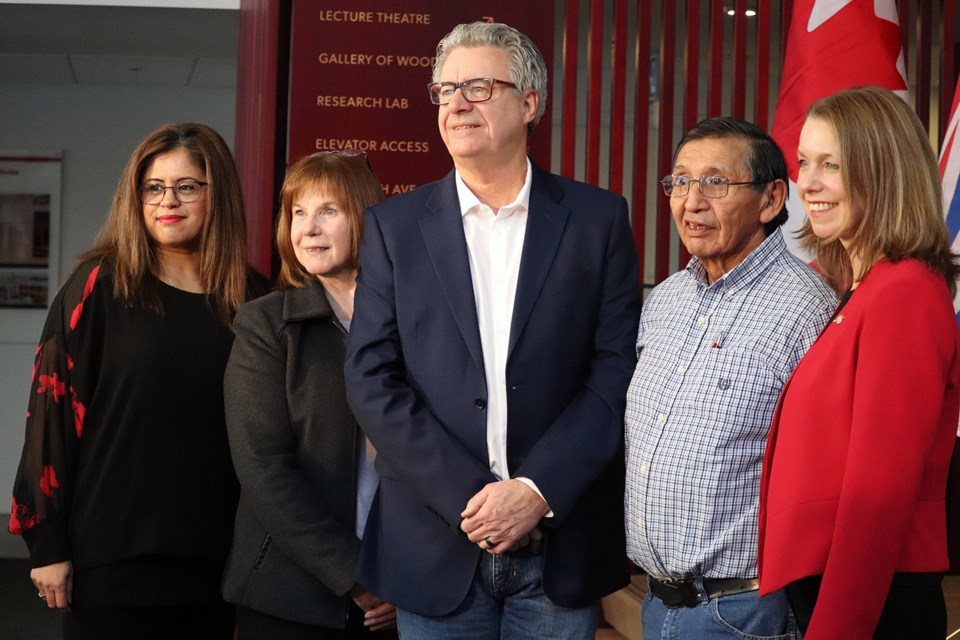 Balzer_Jess's tweet photo. 'I remember being in Prince George when we made the announcement, so it’s really exciting now to see it move on to the next stage.'

.@MitziDeanBC excited to see construction on the new housing development for women and children fleeing violence begin. #cityofpg #govbc https://t.co/y4VgGQQodU