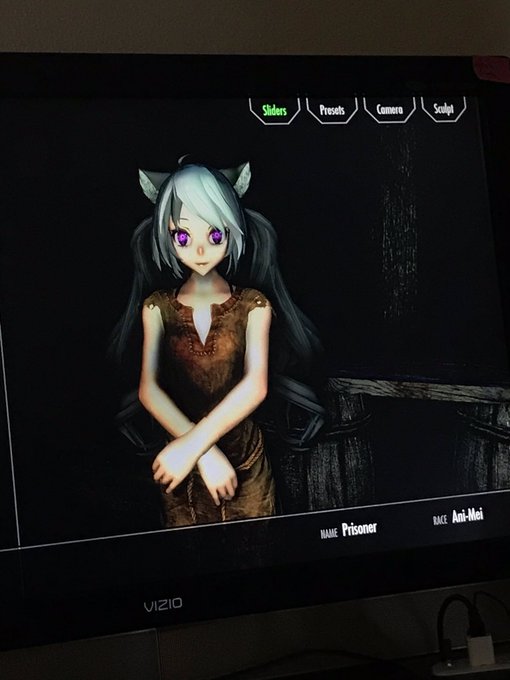 New Skyrim character looking bomb af #skyrim #anime #nekochan https://t.co/uuC3tPulhv<a href="/tag/skyrim"class="tags">#skyrim</a><a href="/tag/anime"class="tags">#anime</a><a href="/tag/nekochan"class="tags"><span>#nekochan</span></a>