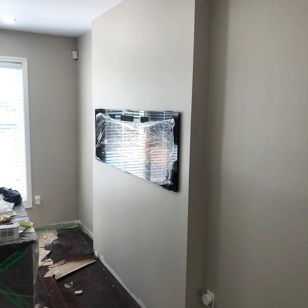 EElectricalCa's tweet photo. #Fireplace installion together with @resultsreno #milton https://t.co/U7yYRuITlO https://t.co/qw9IK0Eo91